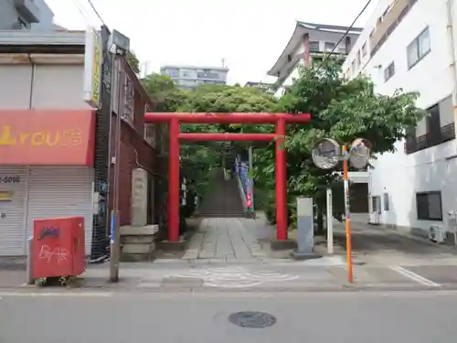 大綱金刀比羅神社の鳥居