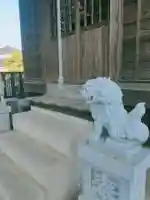 白山神社の狛犬