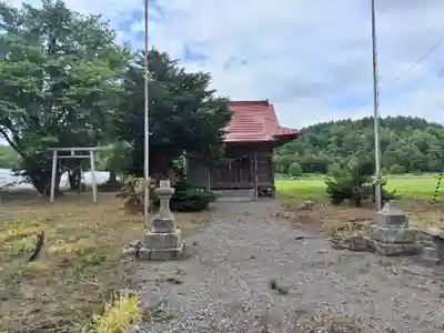 湯内神社（大熊神社）の本殿・本堂