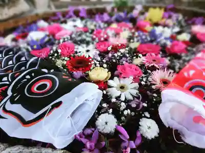 立志神社の手水舎