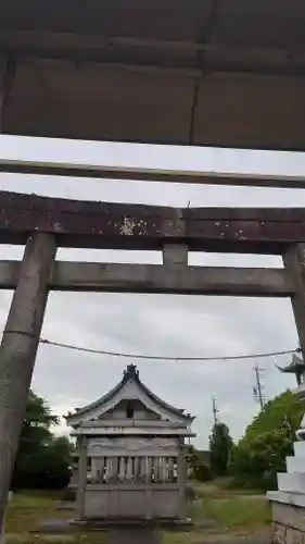 八龍社（稲島）の鳥居