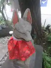 五十稲荷神社(栄寿稲荷神社)の狛犬