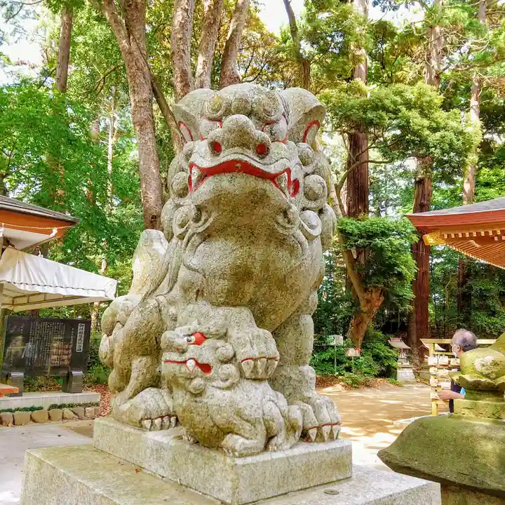麻賀多神社の狛犬