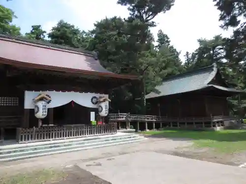 青森縣護國神社の本殿・本堂