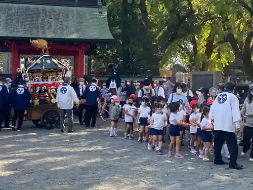美奈宜神社のお祭り