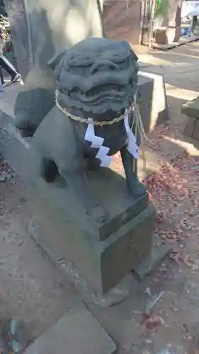 赤城神社の狛犬
