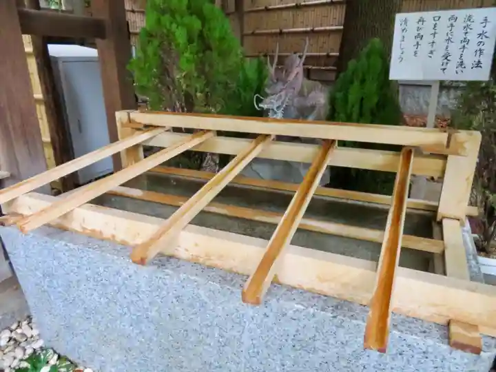 東京大神宮の手水舎