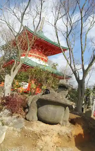 如意輪寺の狛犬