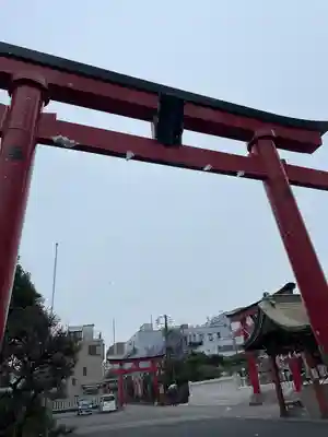 東京羽田 穴守稲荷神社の鳥居