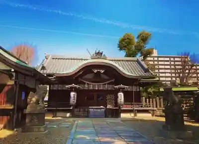 姫嶋神社の本殿・本堂