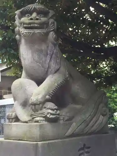 池袋氷川神社の狛犬