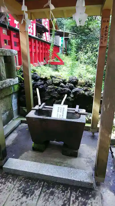 佐助稲荷神社の手水舎