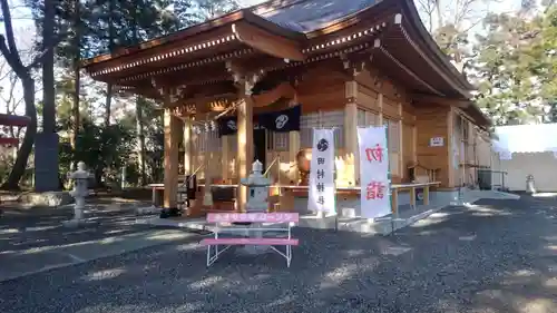 阿久津「田村神社」（郡山市阿久津町）旧社名：伊豆箱根三嶋三社の本殿・本堂
