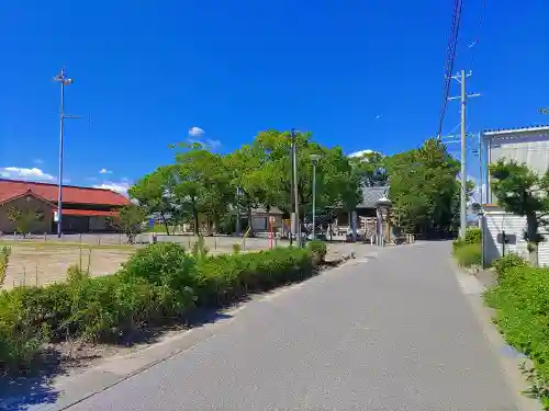 神明社（市子神明社）の自然