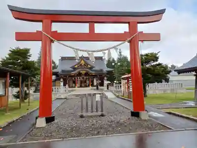 美瑛神社の鳥居