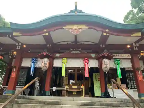 多摩川浅間神社の本殿・本堂