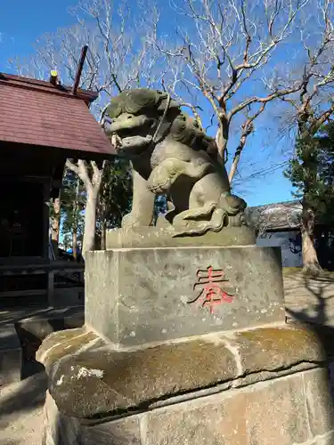 熊野神社の狛犬