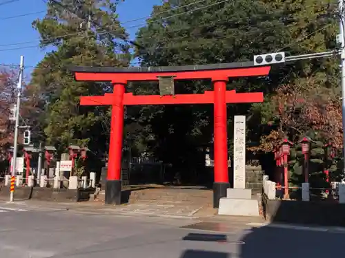 一瓶塚稲荷神社の鳥居