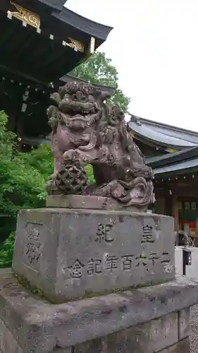 行田八幡神社の狛犬