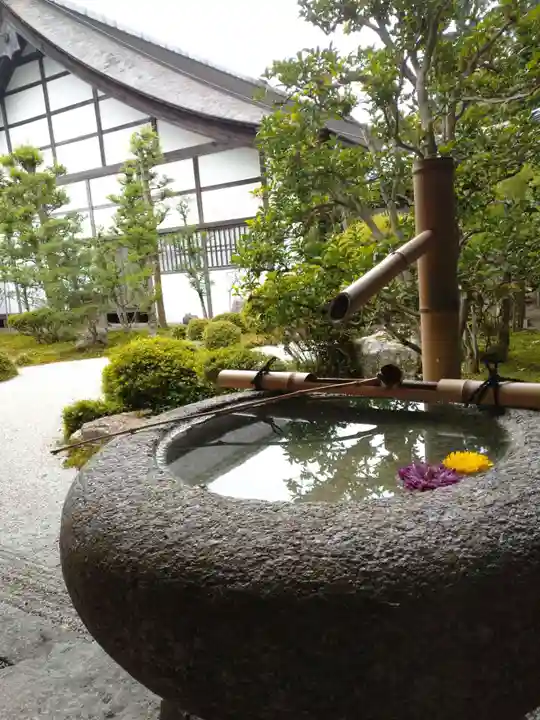 西教寺の手水舎