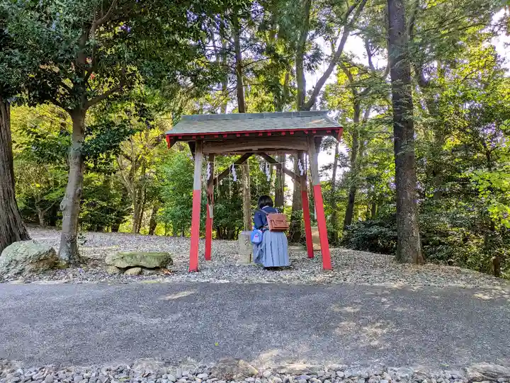 白山神社の手水舎