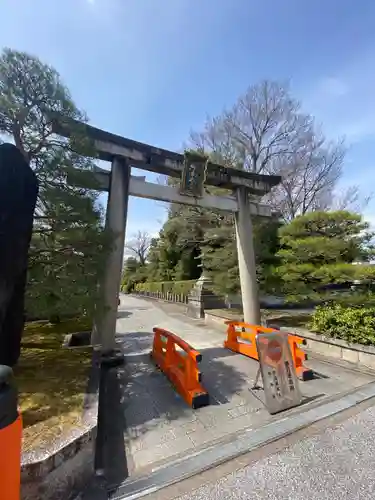 城南宮の鳥居