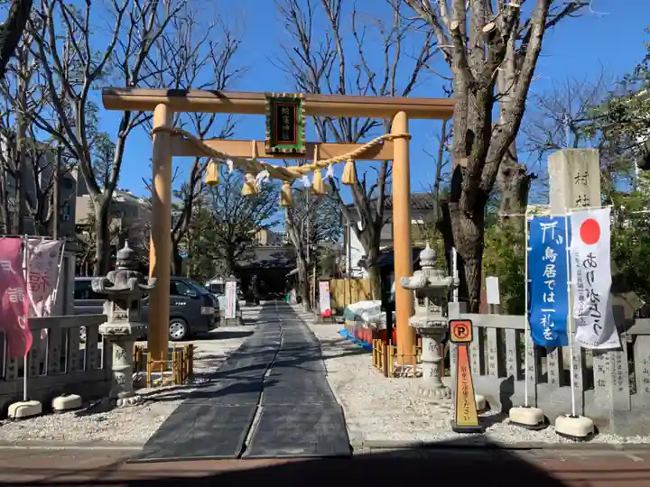 蛇窪神社の鳥居