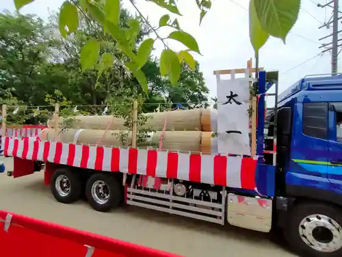 星大明社のお祭り