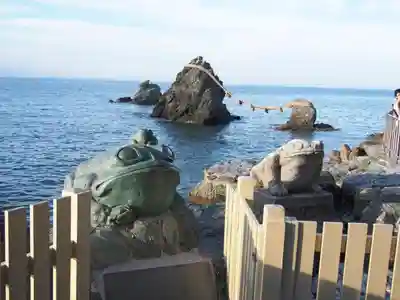 二見興玉神社の狛犬