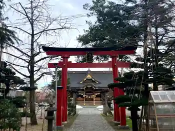 新発田諏訪神社の御朱印 2024年01月