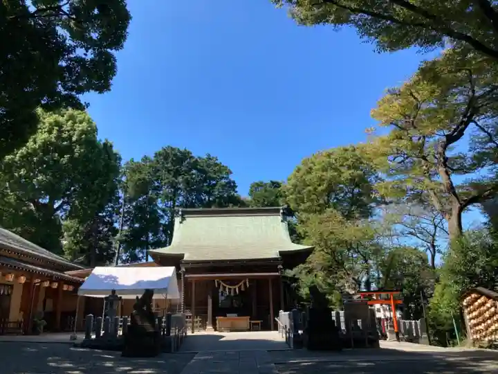 星川杉山神社の本殿・本堂