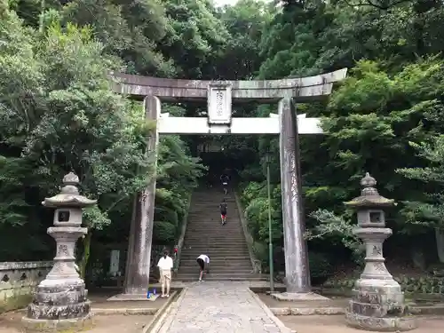 大原八幡宮の鳥居