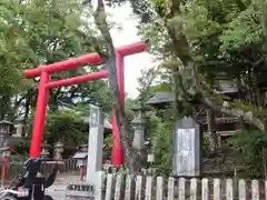 青井阿蘇神社の鳥居