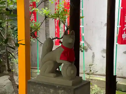 日本橋日枝神社の狛犬