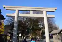 白旗神社の鳥居