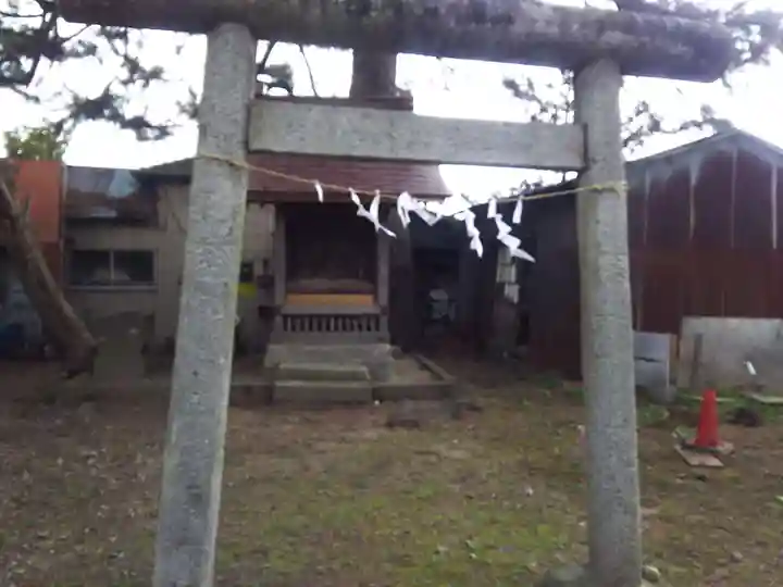 第六天神社の鳥居