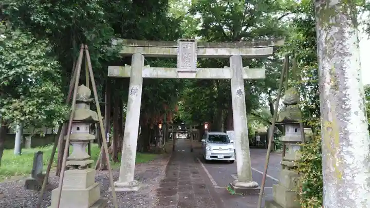 伊豆美神社の鳥居