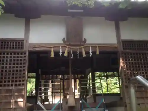 葛木倭文座天羽雷命神社の本殿