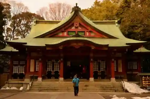 世田谷八幡宮の本殿