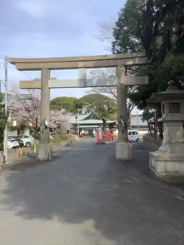 真清田神社の鳥居