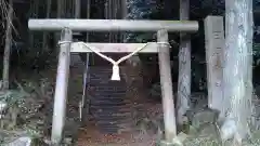 日月神社の鳥居