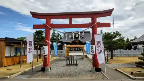 美瑛神社の鳥居