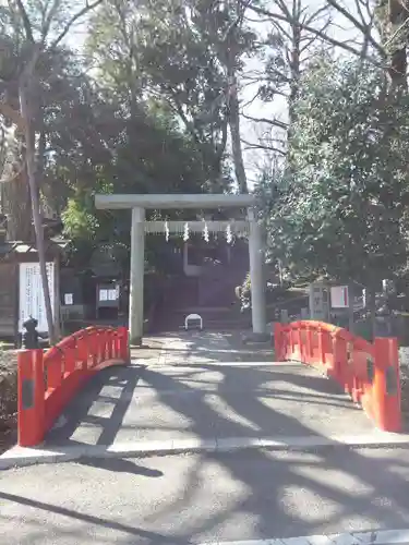 駒繋神社の鳥居