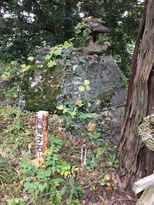 大石神社の自然