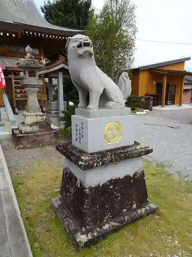 佐伊津神社の狛犬