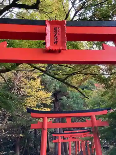 有子山稲荷神社の鳥居