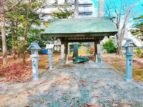 信濃神社の手水