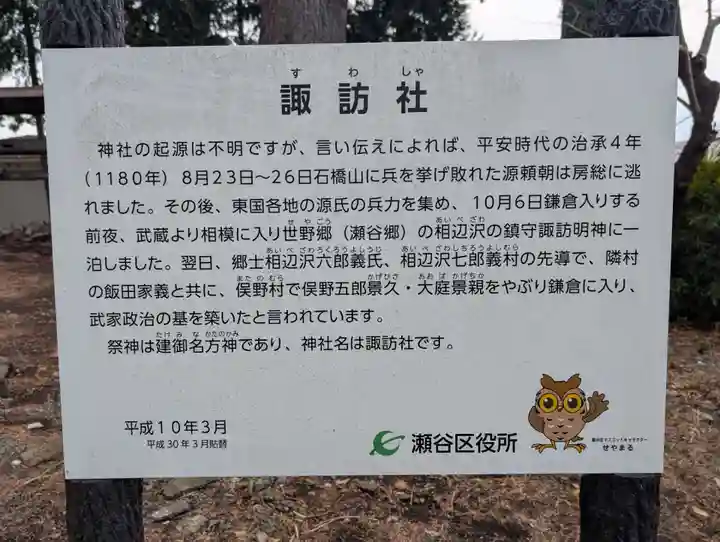 諏訪社(神奈川県)