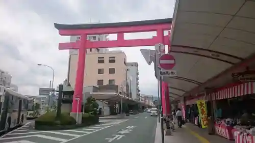 静岡浅間神社の鳥居