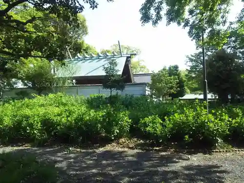 御裳神社の庭園